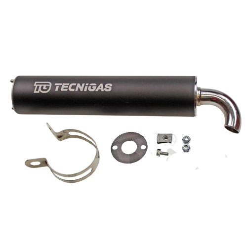 Tecnigas sports exhaust Tomos A35, also available in chrome!