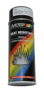 Spray Can Motip heat resistant, black / silver / anthracite / blank