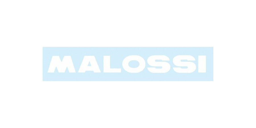 Stickerset Malossi Chrome/Grey. 3-piece.