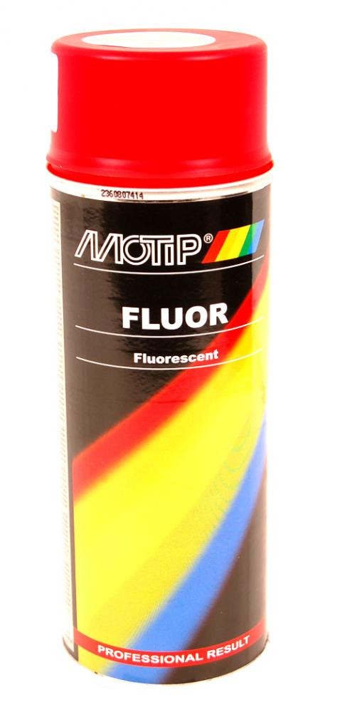 Spray Can Motip different Fluor colors. 