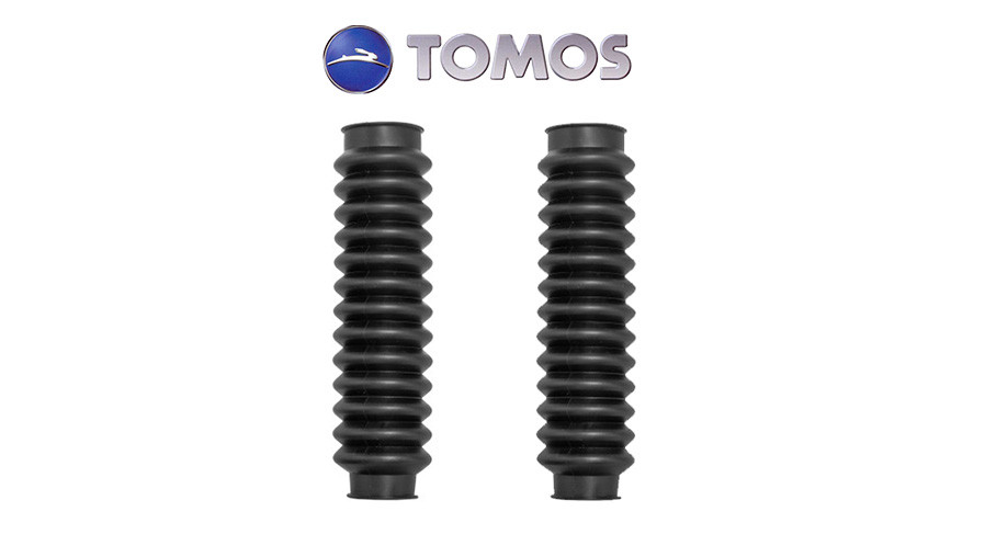 Front fork rubbers Tomos A35  Black.