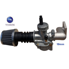 19mm carburateur set compleet model Bing. Tomos Power.