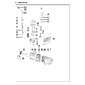 Search for parts on the illustration. Carburetor Dellorto PHVA, Tomos A55