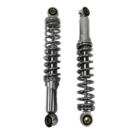 Shock absorber set CHROME. Tomos A35. Reinforced. In different lengths 