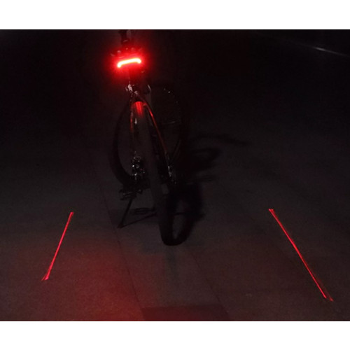 Laser achterlicht met afstandsbediening USB Cute Eye